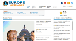 Desktop Screenshot of europenews.net