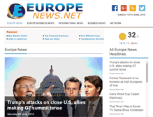 Tablet Screenshot of europenews.net